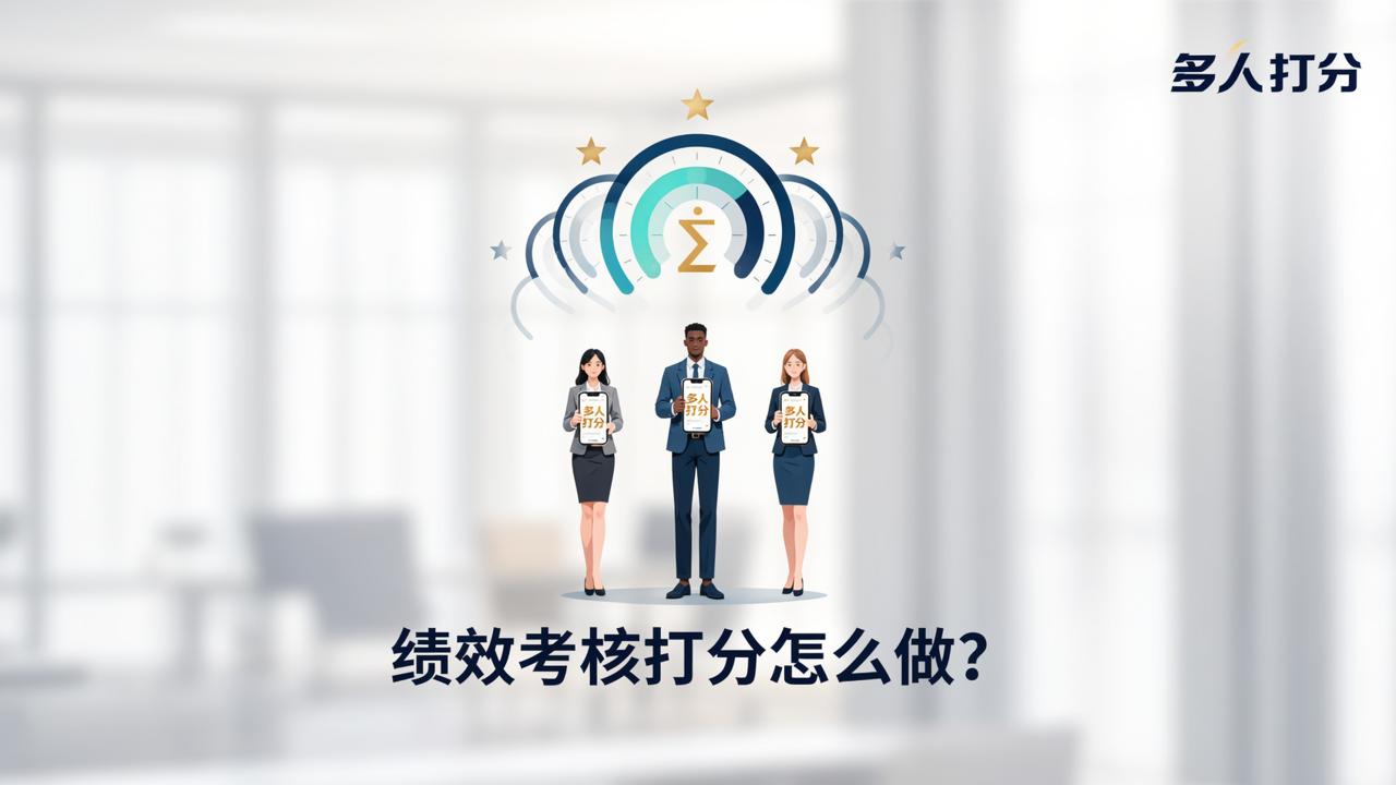 绩效考核打分怎么做？「多人打分」多维度评估，自动汇总