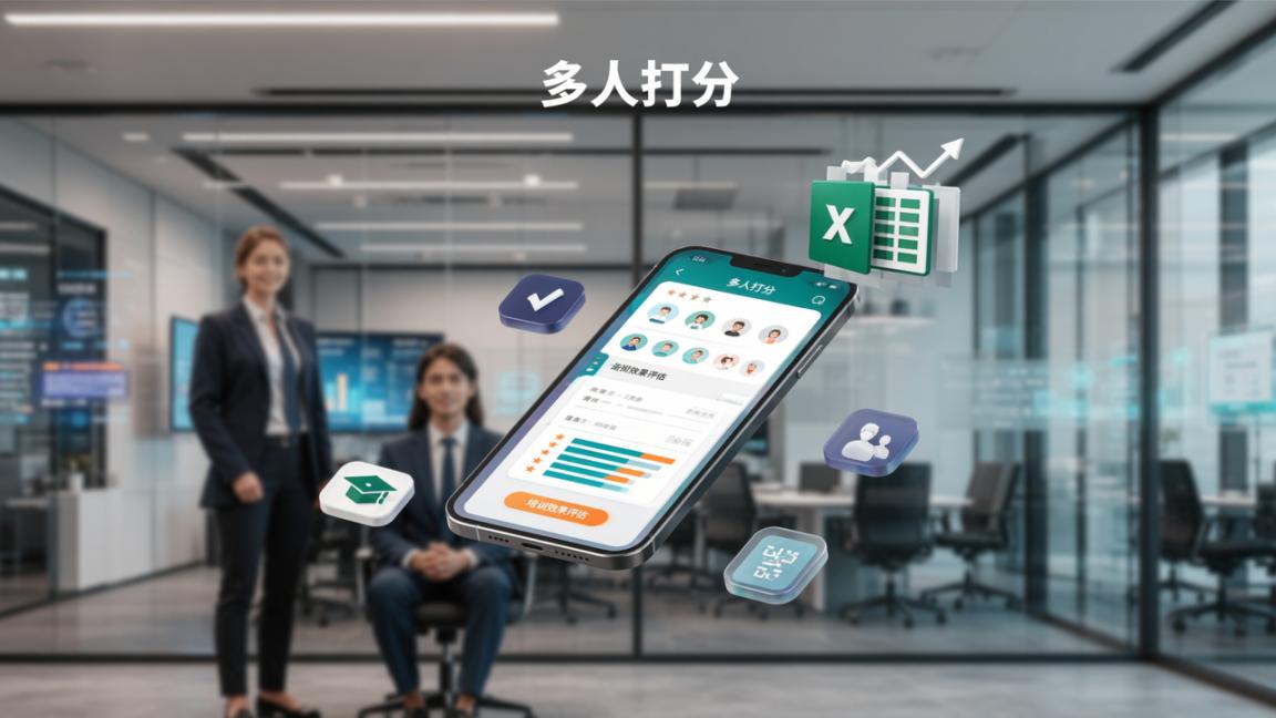 培训效果评估怎么做？「多人打分」自定义评分指标+匿名评价，培训成果数字化