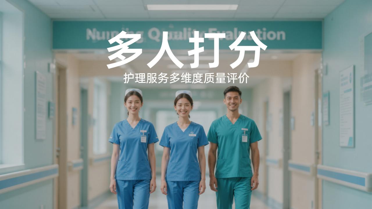 医院护理服务质量评价怎么做？「多人打分」自定义评分指标，护理服务多维度打分