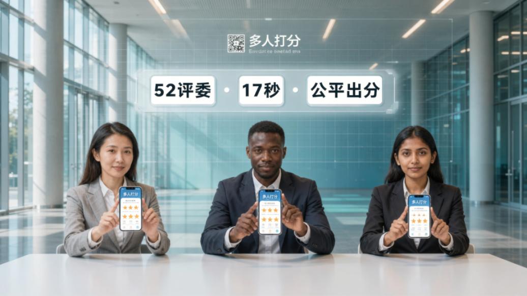 奖学金评选怎么打分才公平？「多人打分」多维度评分指标+多人评审自动汇总，奖学金评定不再难